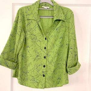 3/$25 NWOT Dress Barn button down shirt, M